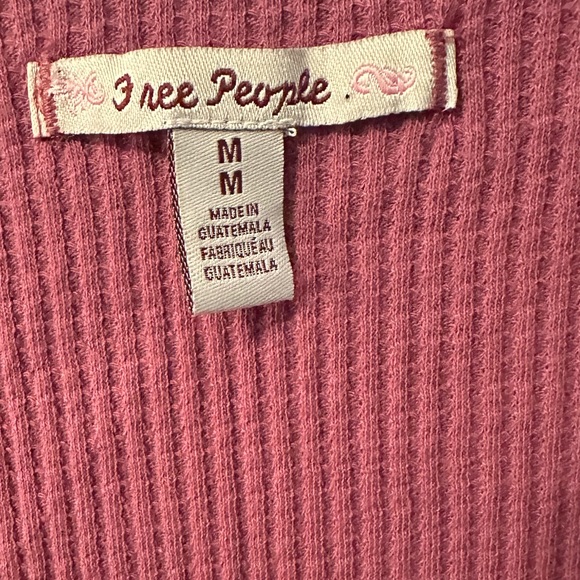 NWT Free People Santa Clara Thermal Long Sleeve - Picture 3 of 4